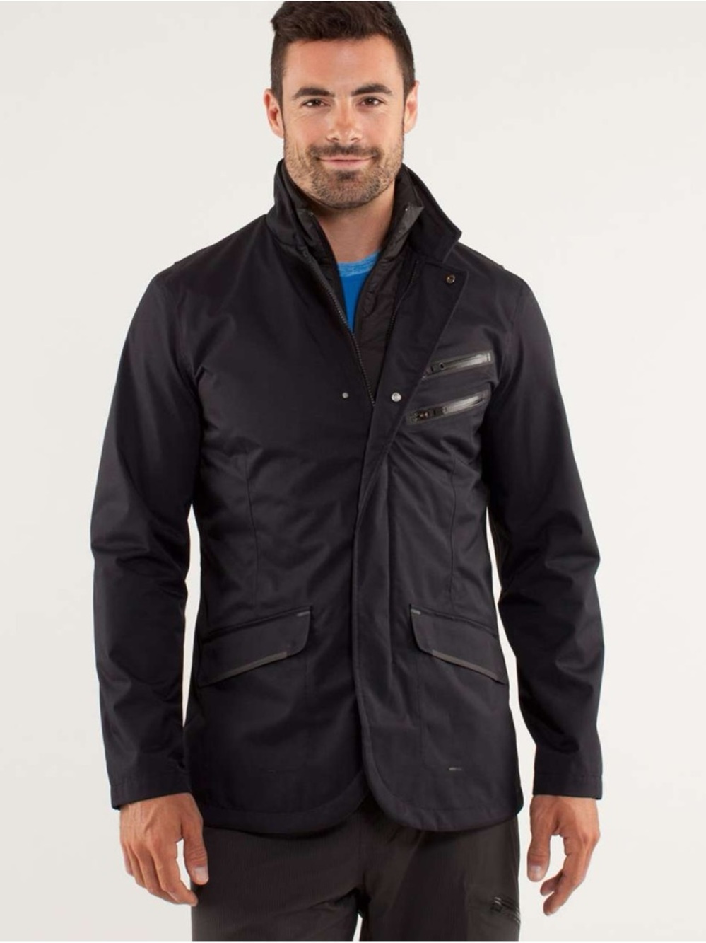 Lululemon Cadence Men’s commuter Blazer. Gray size XL